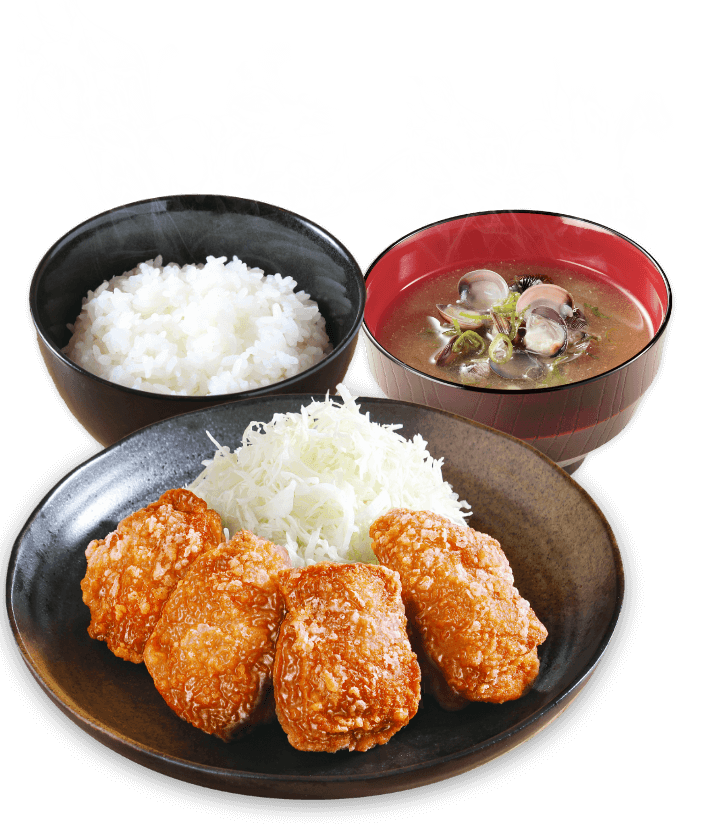 から揚げ定食